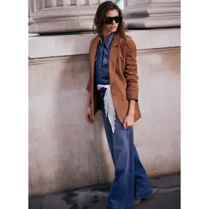 Mint Velvet Tan Suede Blazer